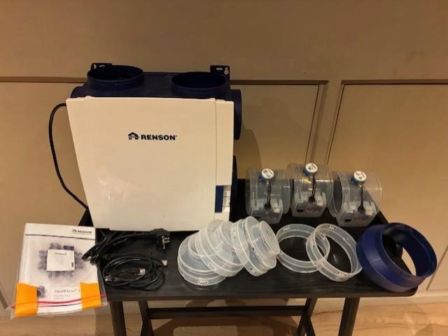 renson healthbox 3.0 met 3 modules, Doe-het-zelf en Bouw, Ventilatie en Afzuiging, Nieuw, Ventilator, Verzenden