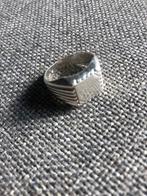Massief zilveren zegelring, Handtassen en Accessoires, Ringen, Ophalen