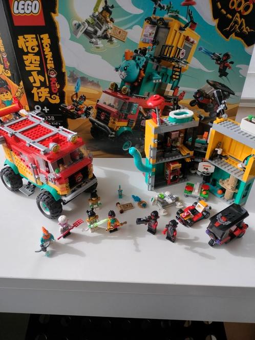 Lego Monkie Kid 80038 Monkie Kid's Team Van, Kinderen en Baby's, Speelgoed | Duplo en Lego, Zo goed als nieuw, Lego, Complete set