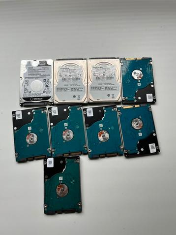 Harde schijven 500GB beschikbaar voor biedingen