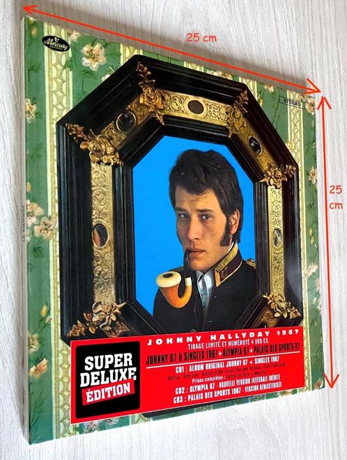 J.Hallyday 1967 - SUPER DELUXE (Edit.4000 ex)NUMÉROTÉ 001603, CD & DVD, CD | Autres CD, Neuf, dans son emballage, Coffret, Enlèvement ou Envoi
