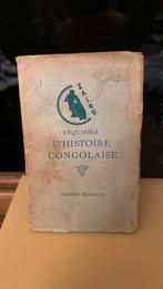 D’Histoire Congolaise, Antiek en Kunst, Antiek | Boeken en Manuscripten, Ophalen of Verzenden