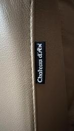 Chateau d'Ax Leren zetels - 3zit + 2zit + 1zit - Elektrisch, Huis en Inrichting, Zetels | Zetels, Ophalen, Gebruikt, Leer, Rechte bank