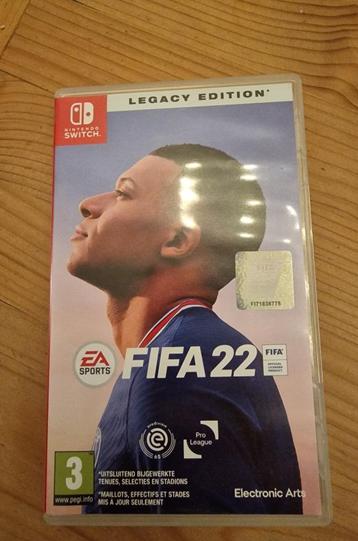 Jeu switch FIFA 22 PAS DE DPD, DHL ECT...