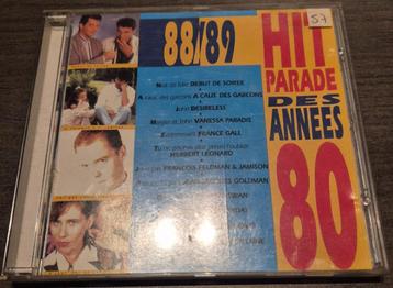 Hitparade des années 80 - 88/89, CD & DVD, CD | Compilations, Enlèvement ou Envoi, Utilisé, Pop