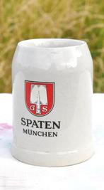chope en gres spaten munchen 25 cl, Ophalen of Verzenden, Gebruikt, Pul(len), Overige merken