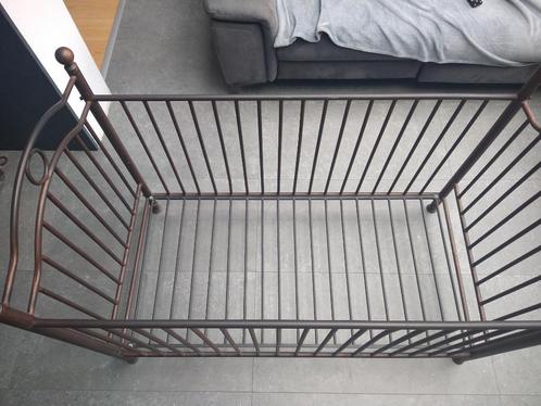 Uniek metalen kinder/baby bed, Huis en Inrichting, Slaapkamer | Bedden, Zo goed als nieuw, 70 cm of minder, 190 cm of minder, Metaal
