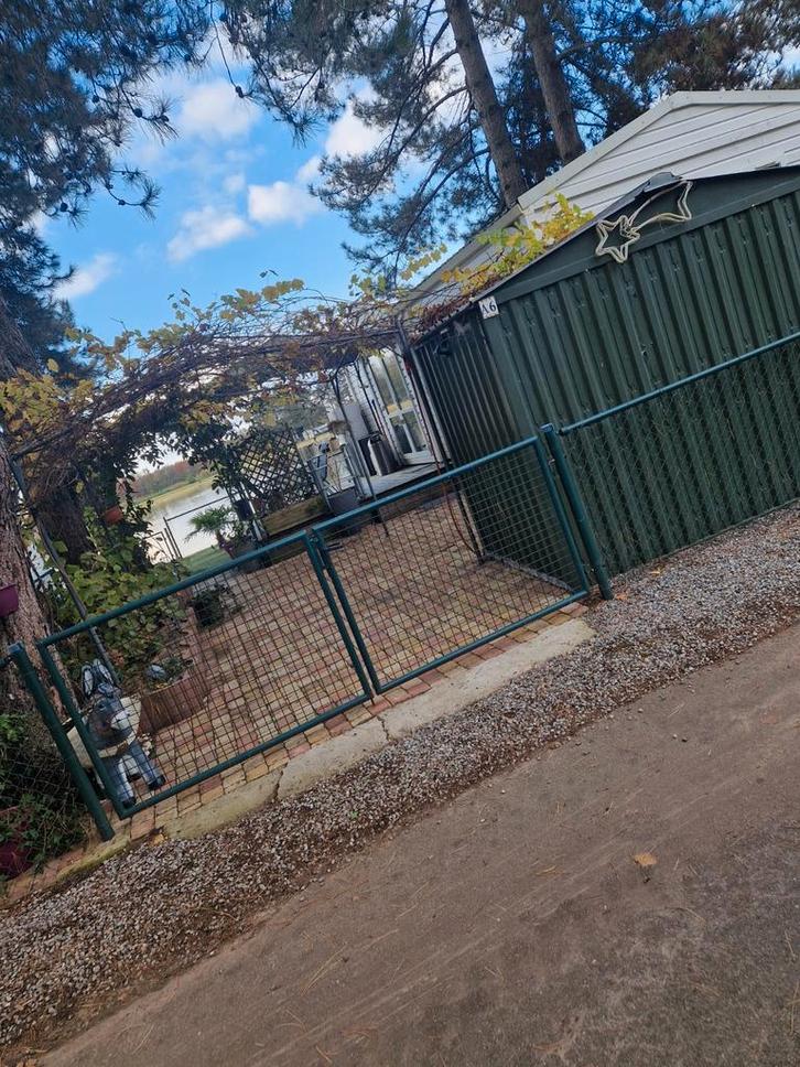 Sta caravan te koop op Heidestrand in Zonhoven, Caravans en Kamperen, Caravans, Particulier, Ophalen