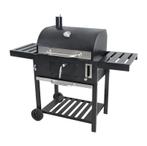 XXXL houtskoolbarbecue BBQ met 2 wielen, Tuin en Terras, Houtskoolbarbecues, Ophalen, Gebruikt, Met accessoires