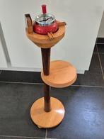 Vintage/retro staander met rode  asbak, Ophalen