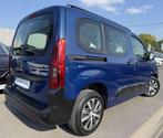 Citroën Berlingo 110 CH FEEL CARPLAY 1ÈRE MAIN 9083€ HT, Auto's, Stof, Gebruikt, 1199 cc, Blauw