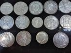 Zilveren munten, Postzegels en Munten, Ophalen, Overige landen, Setje, Zilver