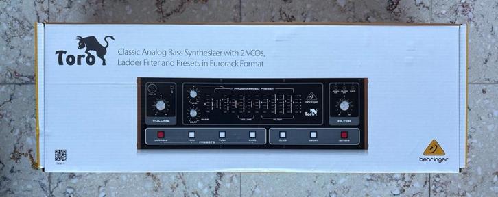 Behringer TORO analoge mono bass synth - nieuw, Muziek en Instrumenten, Synthesizers, Nieuw, Overige merken, Met midi-aansluiting