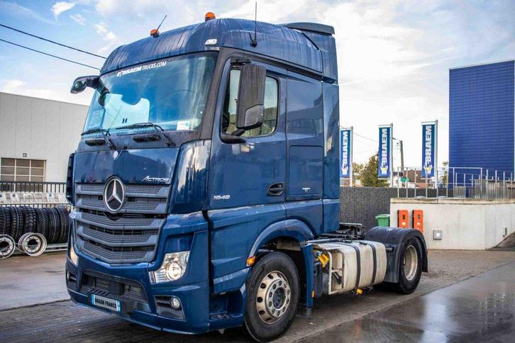 Mercedes-Benz ACTROS 1848 LS+E6+HYDR., Autos, Camions, Entreprise, Achat, Air conditionné, Vitres électriques, Mercedes-Benz, Autres carburants