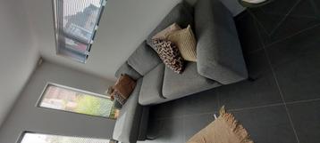grijze zetel chaise longue  beschikbaar voor biedingen