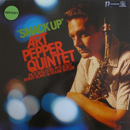 ART PEPPER QUINTET - SMACK UP, Cd's en Dvd's, Vinyl | Jazz en Blues, Gebruikt, Jazz, 1960 tot 1980, Verzenden