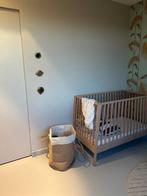 Leander Ledikant Linea 70x120 cm - Naturel Hout, Kinderen en Baby's, Ophalen, Zo goed als nieuw, Ledikant