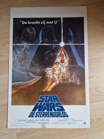 filmaffiche Star Wars 1977 filmposter cinema affiche beschikbaar voor biedingen