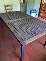 Tuintafel teak, Ophalen, Zo goed als nieuw, Rechthoekig, Teakhout