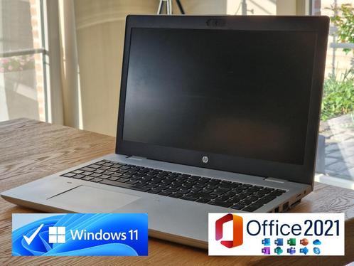 Win11 HP ProBook 650 i5 8x3.90Gz 256GB 8GB Office 2021, Computers en Software, Windows Laptops, Zo goed als nieuw, 15 inch, SSD
