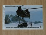 Sticker, Chinook, Koninklijke Landmacht, jaren'90.(Nr.1), Verzamelen, Militaria | Algemeen, Ophalen of Verzenden, Landmacht, Overige typen