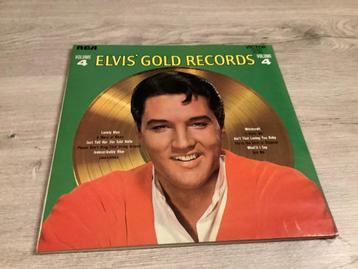 Vinyl Elvis gold records Vol.4 LP  beschikbaar voor biedingen