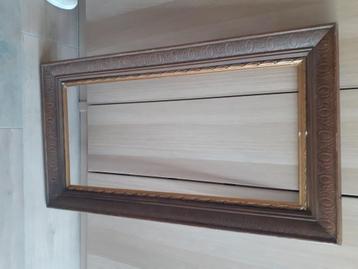 kader hout met gouden randje beschikbaar voor biedingen