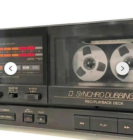Dubbele cassettedeck JVC TDW 201, Audio, Tv en Foto, Cassettedecks, Dubbel, Ophalen