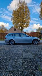 BMW 328i E46 Touring, Auto's, BMW, Euro 2, Achterwielaandrijving, Zwart, Leder en Stof