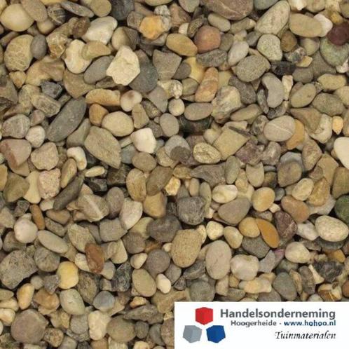 Morane grind ronde antraciet bruin grijs wit siergrind tuin, Jardin & Terrasse, Gravier, Rochers & Caillasse, Neuf, Gravier, Anthracite