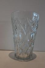 grote glazen bloemenvaas "cross&olive", Antiek en Kunst, Verzenden