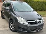 OPEL ZAFIRA COSMO 1.6i BENZINE 7PLAATS PDC*NAVI*AIRCO*OHB, Auto's, Voorwielaandrijving, Euro 5, Zwart, Leder en Stof