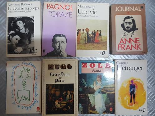 Romans Pagnol - Zola - Maupassant - Camus - Cocteau, Livres, Romans, Utilisé, Belgique, Enlèvement ou Envoi