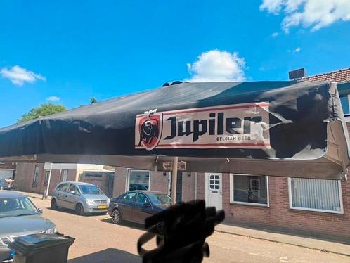 Zeer nette Jupiler horeca parasol 4 x 4, Tuin en Terras, Parasols, Zo goed als nieuw, Stokparasol, Meer dan 4 meter, Verstelbaar
