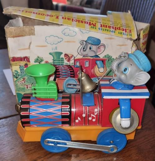 Vintage Blikken Trein, Antiek en Kunst, Antiek | Speelgoed, Ophalen of Verzenden