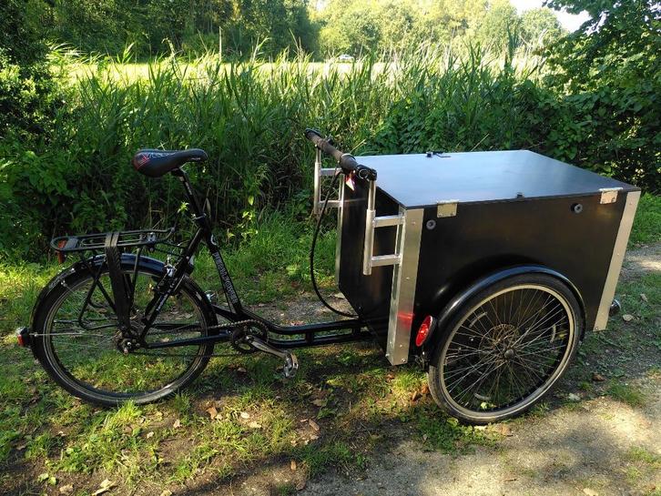 Zeer stevige bakfiets Pedalpower, Fietsen en Brommers, Fietsen | Bakfietsen, Zo goed als nieuw, Goederen, Ophalen