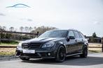 Mercedes-Benz C63 AMG 6.2 V8 / LICHTE VRACHT / HISTORIEK, Auto's, Automaat, Achterwielaandrijving, Zwart, Leder