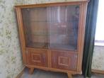 Vintage vitrinekast., 25 à 50 cm, Autres essences de bois, Avec tiroir(s), 50 à 100 cm
