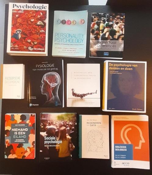 Boeken 1e bachelor Psychologie UGent, Boeken, Studieboeken en Cursussen, Zo goed als nieuw, Hoger Onderwijs, Ophalen