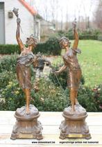 Retro vintage antieke oude beelden art nouveau regule, Enlèvement ou Envoi