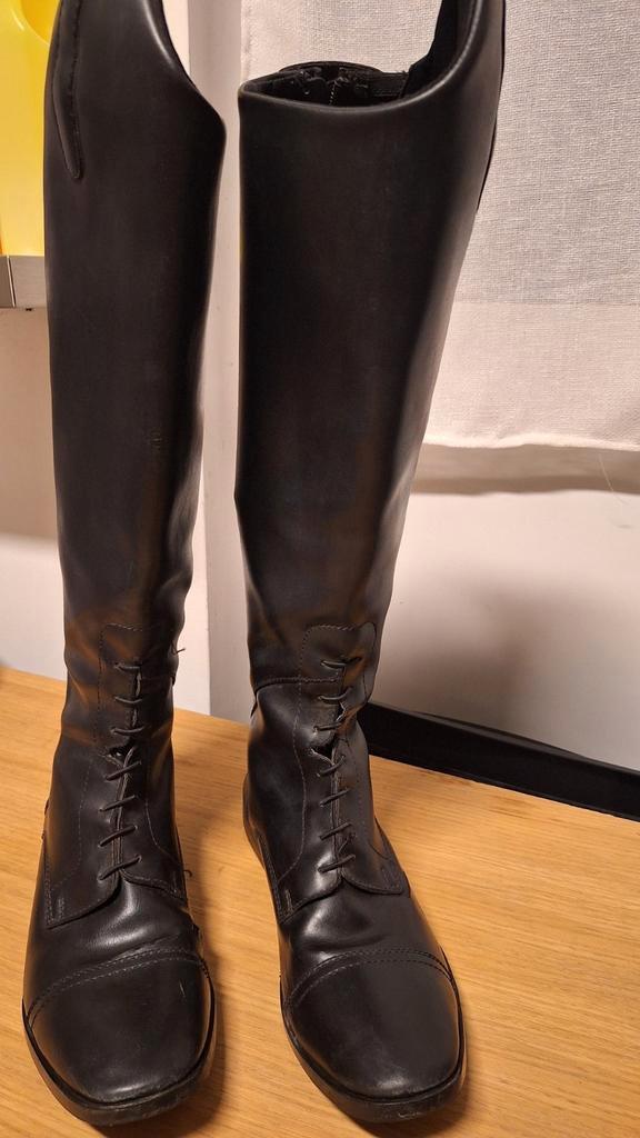 Paardrijlaarzen leer maat 40, Dieren en Toebehoren, Paardrijkleding, Zo goed als nieuw, Ophalen of Verzenden