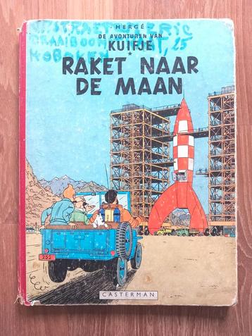 STRIP Kuifje Raket naar de Maan (1953)