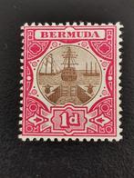 Bermudes 1902 - navire et cale sèche *, Timbres & Monnaies, Timbres | Amérique, Amérique centrale, Enlèvement ou Envoi, Non oblitéré