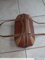 Aluna Bowler vintage handtas leder bruin als nieuw, Ophalen of Verzenden, Zo goed als nieuw, Bruin, Handtas