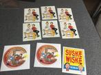 Suske en Wiske stickers, Collections, Personnages de BD, Comme neuf, Bob et Bobette, Enlèvement ou Envoi