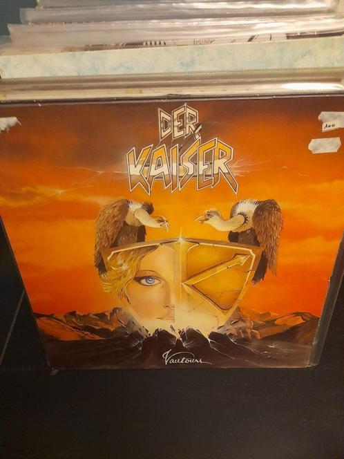 lp - der kaiser - vautours - bak 6, Cd's en Dvd's, Vinyl | Hardrock en Metal, Gebruikt, Ophalen of Verzenden