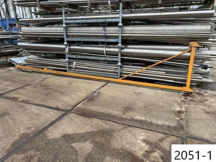 2051. Kolom zwenkkraan / zwenkarm / Demag / wandzwenkkraan, Doe-het-zelf en Bouw, Lieren en Takels, Gebruikt, Ophalen