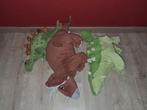 Knuffels dino's, Ophalen