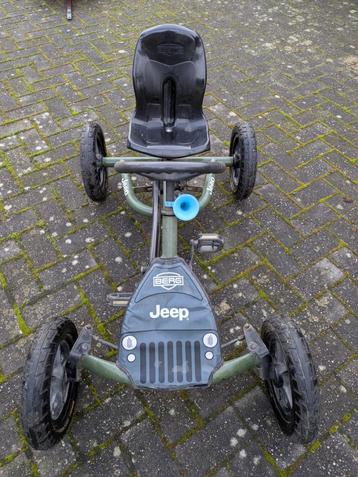 Berg Jeep go cart en trailer beschikbaar voor biedingen