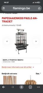 Papegaaienkooi splinternieuw, Dieren en Toebehoren, Ophalen, Nieuw, Metaal, Vogelkooi